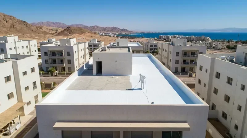 פועל מקצועי מבצע זיפות גג בית מגורים